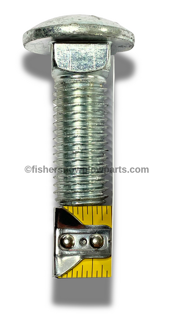 Optimize your snow removal experience with the 69820 Fisher Snowplows Genuine Replacement Part, a high-quality 3/4-10 X 2 1/8 Carriage Bolt designed to enhance the performance and durability of your snowplow equipment. Crafted to the exact specifications of Fisher, this replacement part ensures a perfect fit and reliable operation, making it an essential component for maintaining your snowplow's effectiveness during those demanding winter months.

Constructed from robust materials, this carriage bolt offers exceptional strength and longevity, allowing for seamless installation and functionality. With its versatile design, it is engineered to withstand harsh outdoor conditions, including extreme temperatures and heavy snowfall, guaranteeing that your snowplow remains operational when you need it most. The bolt measures 3/4 inches in diameter and 2 1/8 inches in length, making it suitable for various applications within the Fisher Snowplows system.

Installation is straightforward, ensuring that even those with minimal mechanical experience can replace worn or damaged components with ease. This product not only enhances the reliability of your snowplow but also contributes to its overall safety, reducing the risk of malfunction during operation. Whether you're a professional contractor or a dedicated homeowner, the 69820 Fisher Carriage Bolt is a crucial addition to your snowplow maintenance toolkit.

Investing in genuine replacement parts means choosing quality and performance over generic alternatives. With the 69820 Fisher Snowplows Genuine Replacement Part, you can tackle winter weather with confidence, knowing your equipment is in top shape and ready for any challenge the season brings. Don’t let winter slow you down—keep your snowplow performance at its peak with this reliable carriage bolt.