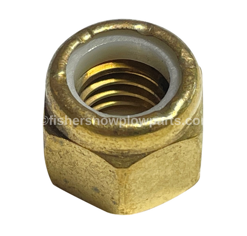 95410 - FISHER SNOWPLOWS GENUINE REPLACEMENT PART - 	HEXLOCKNUT_3/8-16 BRASS 