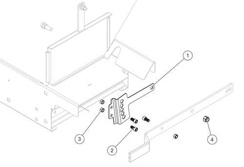 90952 - FISHER STEELCASTER - WESTERN STRIKER SPREADER GENUINE REPLACEMENT PART - FEED GATE UPGRADE KIT