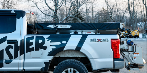 93474 - FISHER TEMPEST GENUINE SPREADER ACCESSORY - 7 FOOT 1.5 YARD TARP COVER KIT