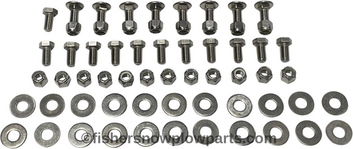 93976 - FISHER TEMPEST - WESTERN MARAUDER - SNOWEX RENEGADE STAINLESS STEEL HOPPER SPREADERS REPLACEMENT PARTS - BOLT BAG FOR SPILL GUARDS 93970 & 93975