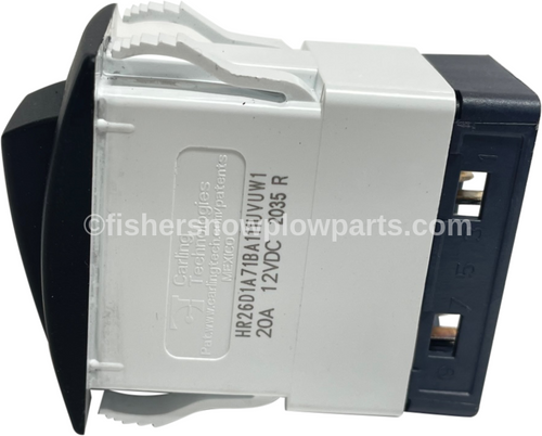 74094 - FISHER - WESTERN - SNOWEX TRACTOR SNOWPLOWS GENUINE REPLACEMENT PART - SWITCH, ROCKER TRACTOR LIGHTING (USED IN KIT 74100)