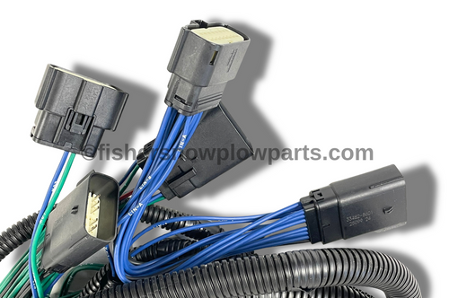 Elevate your 2023 -current Ford Super Duty truck's performance with the 85992 Fisher - Western - SnowEx Snowplows Genuine Replacement Part. This essential lighting harness is engineered specifically for LED headlights, ensuring flawless compatibility and optimal functionality.

Designed for durability, the 85992 harness withstands harsh winter conditions, guaranteeing reliable headlight performance for snowplow operations and nighttime driving. Please note, this harness is not suitable for halogen systems.

Direct plug-in compatibility with existing lighting setups
Precision engineering for effortless installation
Robust construction for optimal durability

Upgrade your truck's lighting today with the 85992 harness and experience unparalleled visibility and safety on winter roads.