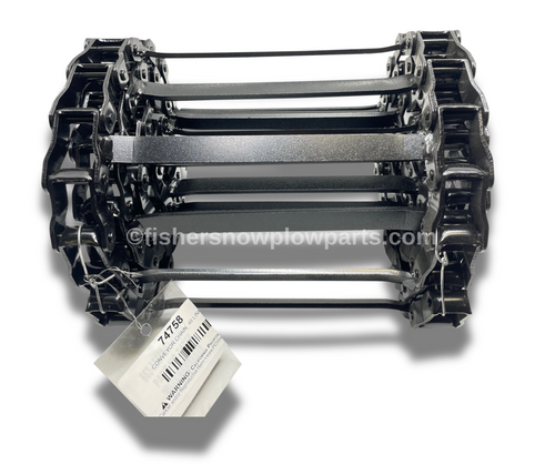 Maximize the efficiency of your spreader with the 74758 Fisher Steelcaster & Tempest conveyor chain. This robust 48-link chain is a reliable replacement part for popular models like the Western Striker and SnowEx Renegade 3-foot .35-yard spreaders.

Engineered for strength, this conveyor chain minimizes wear and tear, ensuring smooth operations under any condition. Installation is quick and easy, getting your spreader back in action in no time.

Durable construction for long-lasting performance
Precision engineering for a perfect fit
Effortless installation process

Keep your spreader performing at its best with the dependable 74758 conveyor chain, a must-have for any professional.