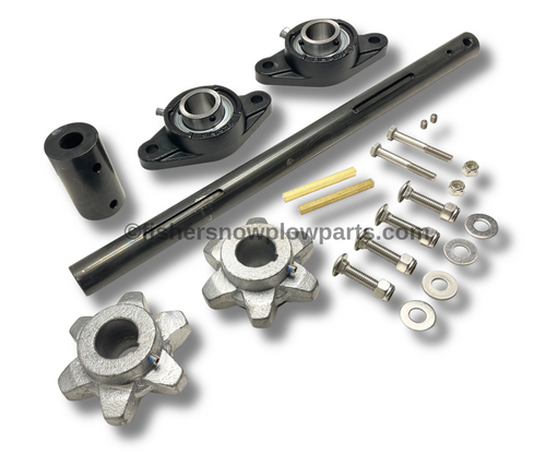 83264 - FISHER TEMPEST, STEELCASTER - WESTERN STRIKER,  MARAUDER - SNOWEX RENEGADE COMPACT - 3' - .35 YARD UTV  SPREADER GENUINE REPLACEMENT PART - DRIVE SHAFT KIT 0.35 CY CHAIN
