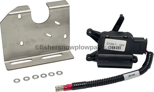 69782 FISHER PROCASTER, STEELCASTER - WESTERN ICE BREAKER GAS ENGINE SPREADER GENUINE REPLACEMENT PART - THROTTLE MOTOR KIT FOR BRIGGS & STRATTON