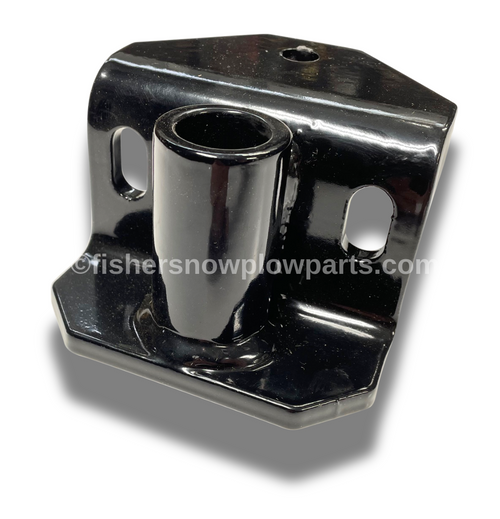 The 84736 - Fisher HS - Western Defender, 10' Pro Plus HD - SnowEx LT, HD, RD Series Snowplow Genuine Replacement Part - Shoe Attachment Bracket is an essential component designed to enhance the efficiency and durability of your snowplow system. Crafted with precision, this genuine replacement part guarantees compatibility with your existing setup, providing peace of mind during those challenging winter months.