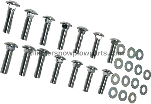 43591 - FISHER - WESTERN - SNOWEX SNOWPLOWS REPLACEMENT PART - BOLT BAG KIT FOR BACK DRAG EDGES FOUND IN KITS 44282-4, 44283-4