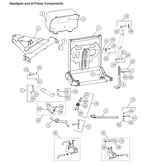 83634 - FISHER TRAILBLAZER - WESTERN IMPACT - SNOWEX UTV SNOWPLOWS GENUINE REPLACEMENT PART - HANDLE 83634 - FISHER TRAILBLAZER - WESTERN IMPACT - SNOWEX UTV SNOWPLOWS GENUINE REPLACEMENT PART - HANDLE