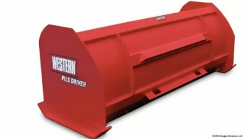 72063 - FISHER STORM BOXX - WESTERN PILE DRIVER - SNOWEX POWER PUSHER - SKID STEER RUBBER EDGE WEAR SHOE HARDWARE KIT(SINGLE)