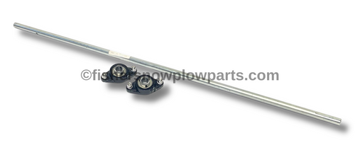 The 96544 Fisher Steelcaster Western Striker Gas Hopper Spreader Chute Bearing Kit is an essential replacement part designed to enhance the performance and longevity of your spreader. This comprehensive kit includes two high-quality 96501 bearings and a long spinner shaft measuring 43 5/8 inches, ensuring that your equipment operates smoothly and efficiently.

Crafted with durability in mind, the chute bearings are specifically engineered to withstand the rigors of spreading materials, ensuring reliable functionality even in challenging conditions. The long spinner shaft allows for easy installation and optimal performance, making it a perfect fit for the Fisher Steelcaster and Western Striker models. Each component is manufactured to meet rigorous quality standards, guaranteeing a seamless integration into your hopper spreader system.

RESTORING THE PERFORMANCE OF YOUR SPREADER has never been more straightforward. With the 96544 kit, you can quickly replace worn or damaged components, eliminating downtime and improving your productivity. The robust design of this replacement kit offers peace of mind, knowing that your equipment will operate effectively, allowing you to tackle any job with confidence.

This genuine replacement part is ideal for those who demand high performance from their spreading equipment. Whether you're a professional landscaper, a contractor, or a seasonal user, the Fisher Steelcaster Western Striker Gas Hopper Spreader Chute Bearing Kit is an investment in reliability and efficiency. Replace your old, worn-out bearings and spinner shaft today, and experience the difference in your spreading operations. With 96544, ensure your projects are completed with precision and ease, keeping your equipment in top shape for years to come.