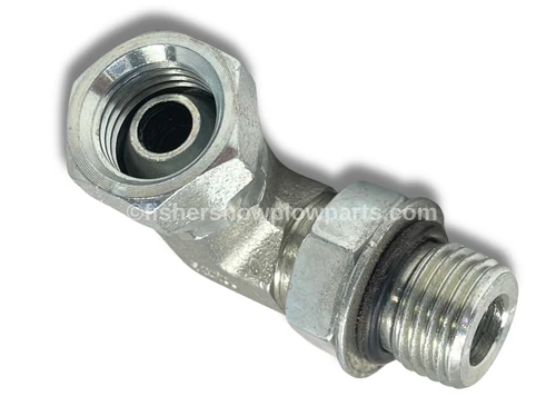 56723 - FISHER - WESTERN SNOWPLOWS GENUINE REPLACEMENT PART -  ELBOW 90DEG -6 M O-RING/ -  9/16" O-Ring to 1/4" NPT