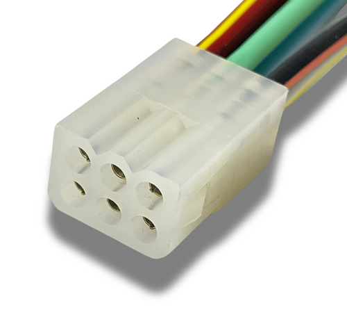 27070  - FISHER - WESTERN SNOWPLOWS GENUINE REPLACEMENT PART - 6-PIN MOLEX REPAIR END VEHICLE