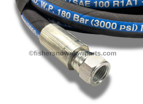 Optimize your snowplowing experience with the 57965 - FISHER XRS SKID STEER. This factory genuine replacement part is specifically designed for Western Prodigy skid steer snowplows, ensuring smooth operation and reliability in harsh winter conditions.
This 3/8 x 84 hose features FJIC/MNPTF ends for secure connections, making installation quick and hassle-free. Built to withstand the toughest jobs, this high-quality part is essential for maintaining your equipment's performance all season long. Optimize your snowplowing experience with the 57965 - FISHER XRS SKID STEER. This factory genuine replacement part is specifically designed for Western Prodigy skid steer snowplows, ensuring smooth operation and reliability in harsh winter conditions.
This 3/8 x 84 hose features FJIC/MNPTF ends for secure connections, making installation quick and hassle-free. Built to withstand the toughest jobs, this high-quality part is essential for maintaining your equipment's performance all season long.