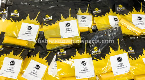 The 27535 - Fisher Snowplows Factory Genuine Replacement Part - Handle Cover Kit is designed to optimize the performance of your Minute Mount 2 snowplow system during the demanding winter months. This carefully engineered kit ensures a perfect fit for all Minute Mount 2 models, enhancing functionality while making operation more user-friendly.