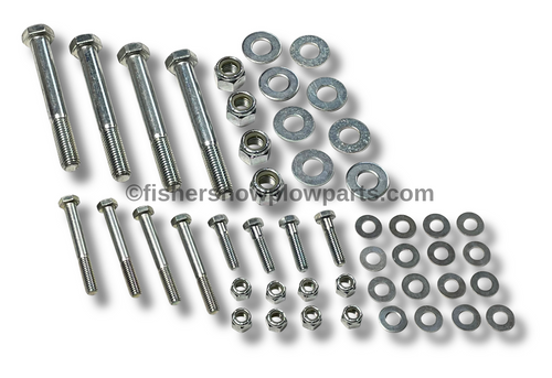 Maximize your snowplow's efficiency with the 43640 Bolt Bag for Blade Stop Kit, a factory genuine replacement part designed for Fisher XV2, Western MVP3, and SnowEx HDV models.

This durable and reliable bolt bag is essential for maintaining optimal performance during winter weather challenges, ensuring your plow operates smoothly and effectively.

Genuine factory part for seamless compatibility
Precision-engineered for long-lasting durability
Easy installation to minimize downtime
Compatible with Fisher, Western, and SnowEx models

Don't let a malfunction slow you down; invest in the 43640 Bolt Bag today for hassle-free snow removal.