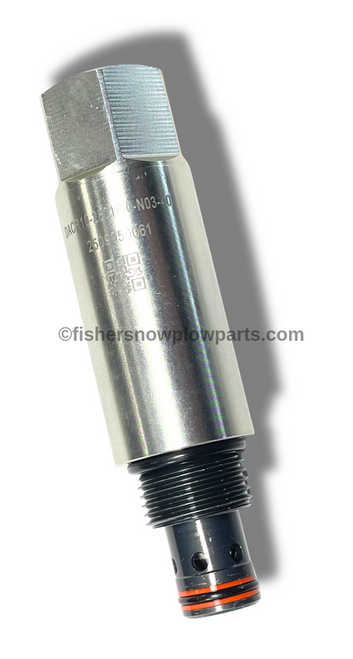 Enhance your snowplow's performance with the genuine 49463 Fisher XLS Crossover Relief Valve. Designed to withstand pressures up to 4000 PSI, this integral component ensures optimal function in even the harshest winter conditions.

Engineered for durability and reliability, this replacement part is also compatible with Western 49462 Wide-out Snowplows. Keep your equipment running smoothly with this essential valve and experience hassle-free plowing.

Factory Genuine Replacement Part
Compatible with Fisher XLS and Western 49462
Supports up to 4000 PSI pressure
Ensures optimal plowing performance

Trust in quality and keep your snowplow ready for action this winter.