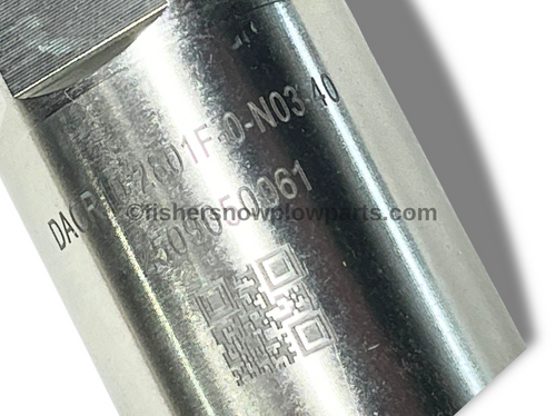 Enhance your snowplow's performance with the genuine 49463 Fisher XLS Crossover Relief Valve. Designed to withstand pressures up to 4000 PSI, this integral component ensures optimal function in even the harshest winter conditions.

Engineered for durability and reliability, this replacement part is also compatible with Western 49462 Wide-out Snowplows. Keep your equipment running smoothly with this essential valve and experience hassle-free plowing.

Factory Genuine Replacement Part
Compatible with Fisher XLS and Western 49462
Supports up to 4000 PSI pressure
Ensures optimal plowing performance

Trust in quality and keep your snowplow ready for action this winter.