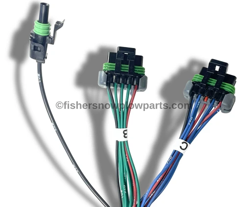 Keep your snowy adventures seamless with the 85972-2 FISHER - WESTERN SnowEx Snowplows Genuine Replacement Part. This vital component ensures your Ford Super Duty equipped with Halogen lights runs smoothly.

Designed specifically for the 2023 model and current Ford Super Duty trucks, this 16-Pin Plug-In Harness (B & C PORT) is an essential part of your snowplow kit, guaranteeing reliable performance every winter.

Genuine Fisher-Western quality
Compatible with 2023 to current Ford Super Duty with Halogen truck lights
Easy plug-in setup
Durable and weather resistant
Part of complete kit 85973-2

Don’t let winter catch you unprepared—replace your snowplow harness with the 85972-2 today!