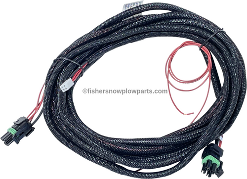 28587 - "FISHER SNOWPLOWS GENUINE REPLACEMENT PART  - WESTERN - BLIZZARD - SNOWEX CONTROL HARNESS - VEHICLE FLEETFLEX 4 PIN

COMPATIBLE COMPONENTS SOLD INDIVIDUALLY:

72527 FLEETFLEX VEHICLE BATTERY CABLE

96464 - FISJSTICK FLEETFLEX REPLACEMENT COILED CORD

79787 VEHICLE SIDE CONTROL PLUG IN REPAIR END

HARNESS ALSO FOUND IN 11766 FLEETFLEX TRUCKSIDE KIT