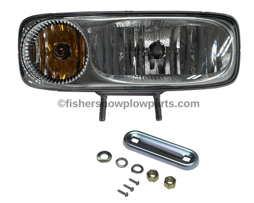 28802-1 - FISHER SNOWPLOWS GENUINE REPLACEMENT PART - SINGLE BULB -INTENSIFIRE HEADLIGHT SERVICE KIT -PASSENGERS SIDE, HARNESS NOT INCLUDED. LIGHT IS FROM FORMER HEADLIGHT KIT 28800. ALSO FITS WESTERN, SNOWEX, BLIZZARD PLOWS. INCLUDES 28804 MOUNT KIT, 28808 PACKAGE OF 3 SCREWS, 28806 HEADLAMP BULB, 28803 REAR COVER

COMPATIBLE WITH THE FOLLOWING COMPONENTS SOLD SEPARARETLY:

28213K HEADLAMP HARNESS

28801-1 - DRIVERS SIDE HEADLAMP KIT