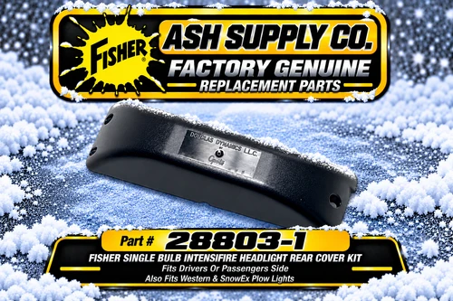 Enhance the longevity of your snow plow lighting system with the 28803-1 Fisher-Western-SnowEx Snowplows Genuine Replacement Part. This single headlamp rear cover provides the ultimate protection, ensuring optimal performance even in harsh winter conditions.

Specifically designed for both driver and passenger side headlamps, this durable replacement cover is compatible with multiple Western and SnowEx models. It’s the ideal solution for maintaining clarity and functionality.

Precision-engineered for a perfect fit
Compatible with Western & SnowEx models
High-quality construction resists damage from elements
Easy installation with compatible screws available separately

Invest in your snow equipment’s performance and safety with the 28803-1 headlamp rear cover. Get yours today!