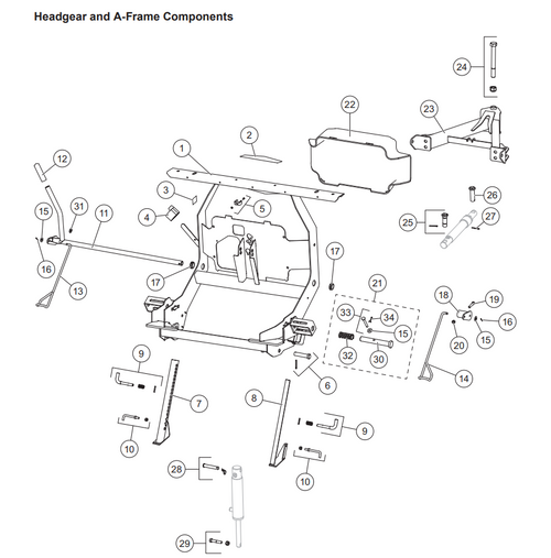  50653 -- FISHER SNOWPLOWS GENUINE REPLACEMENT PART
5/8 x 3 50653 HT Series lift cylinder – base end
ITEM #28 IN ILLUSTRATION