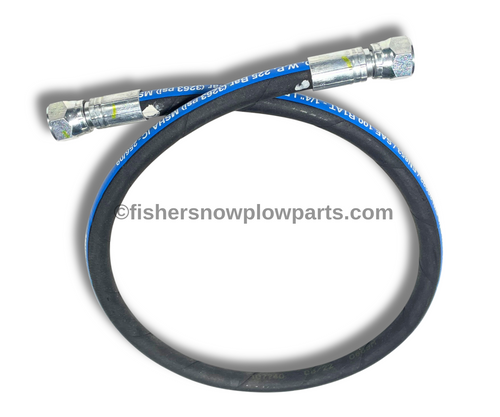 Elevate your snowplowing with the 56710 - FISHER - WESTERN - SNOWEX Replacement Hose. This essential component ensures optimal performance for your snow removal equipment, compatible with FISHER, WESTERN, and SNOWEX models.

Constructed from durable materials, this 1/4 x 32 inch hose features FJIC ends for a leak-proof connection and easy installation. It’s built to endure the harshest winter conditions, minimizing wear and downtime.

Direct replacement for Western 48519 & Snowex 84810
High-quality, reliable performance
Compatible with multiple snowplow brands
Easy installation with leak-proof FJIC connectors
Designed for extreme winter conditions

Choose the 56710 hose for dependable snowplow operation and tackle winter confidently!