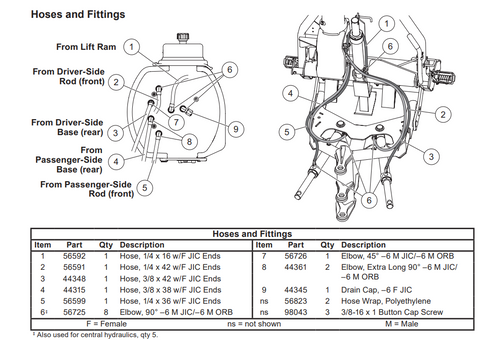 56726 - XV2 HYDRAULIC FITTING ELBOW 45DEG -6 M O-RING/M ITEM #7 IN ILLUSTRATION 56726 - XV2 HYDRAULIC FITTING ELBOW 45DEG -6 M O-RING/M ITEM #7 IN ILLUSTRATION