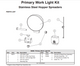 78381  FISHER SPREADERS GENUINE REPLACEMENT PART -  HARNESS ASSEMBLY, LIGHTING ACCESSORY. USED FOR WORK LIGHT (99505-1 & 99732-1) AND STROBE LIGHT KITS (99494) & 78377 REPLACEMENT LED LIGHT