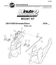 83872 - ITEM # 2 FISHER SNOWPLOWS GENUINE REPLACEMENT PART - 2019 - CURRENT - GM 1500 DRIVERS SIDE MOUNT PUSHPLATE. FOUND IN KIT 77107