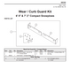 85332 - FISHER HS - WESTERN DEFENDER SERIES SNOWPLOW GENUINE ACCESSORY - CURB GUARD KIT
Curbing can come out of nowhere sometimes. Protect your blade with a pair of genuine FISHER® curb guards. Constructed of abrasion-resistant material and designed to fit tight to the blade, these curb guards will allow you to plow along curbs with confidence and precision, without damaging your blade.