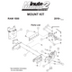 74435 - FISHER SNOWPLOWS GENUINE REPLACEMENT PART - MOUNT BEAM - MM2 - 2019 - CURRENT DODGE RAM 1500 NEW BODY  (77108) ITEM #1