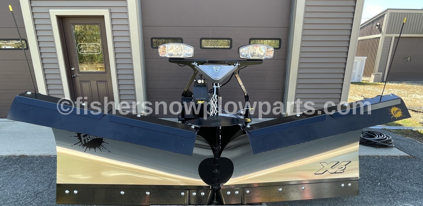 41812-1 - FISHER - XV2 (XTREME V 2) RUBBER DEFLECTOR KIT 10