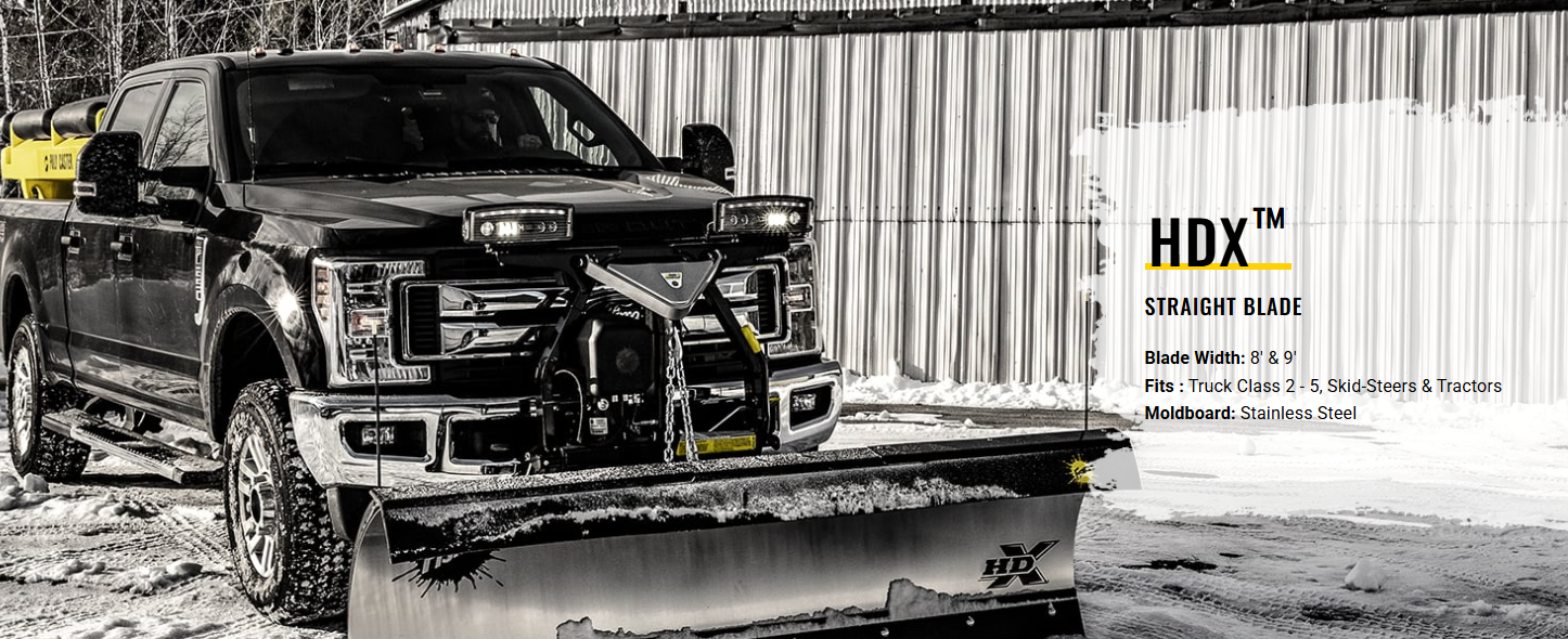 hdx snow plow