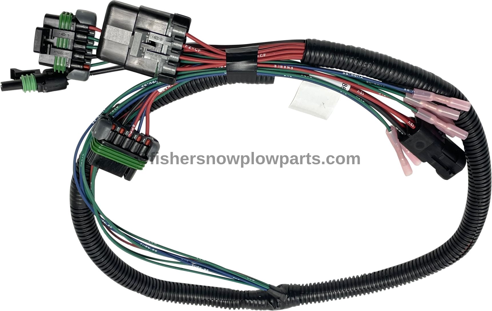 69986 - FISHER - WESTERN - BLIZZARD - SNOWEX SNOWPLOWS GENUINE REPLACEMENT  PART - 2015 - CURRENT DODGE 2500/3500/4500/5500 PLUG IN HARNESS. PLUGS INTO  PORTS B & C ON ISOLATION MODULE.