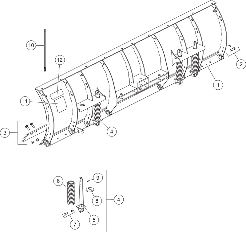 hd2 snowplow blade