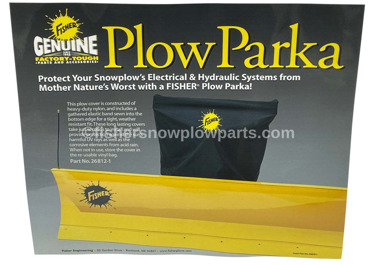 268121 FISHER XV2 SNOWPLOW FACTORY GENUINE ACCESSORY SNOWPLOW