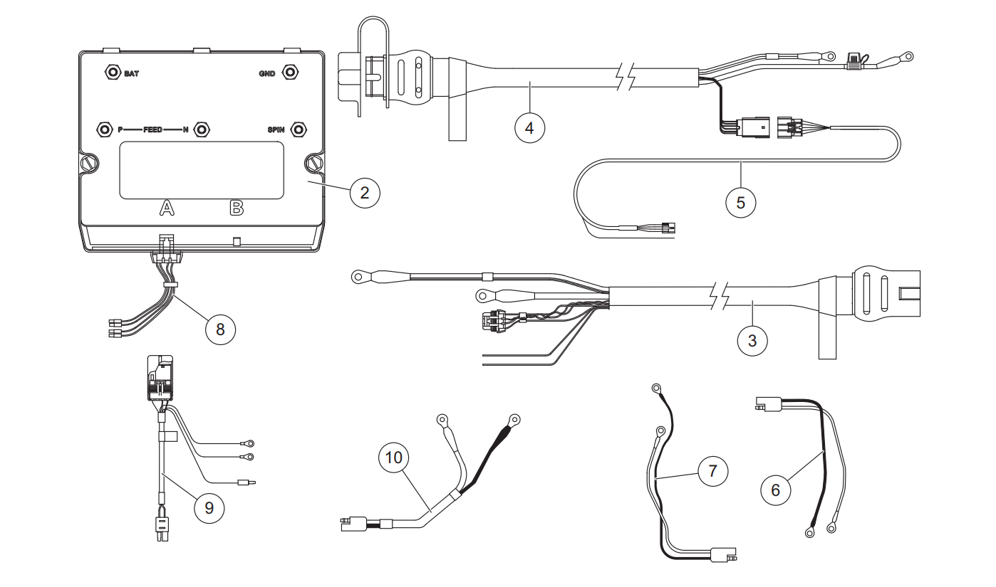 Bornier électrique monofase ARISTON HOTPOINT C00052920