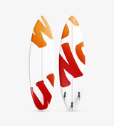 NSP Protech Fish Surfboard 6ft 0 Package