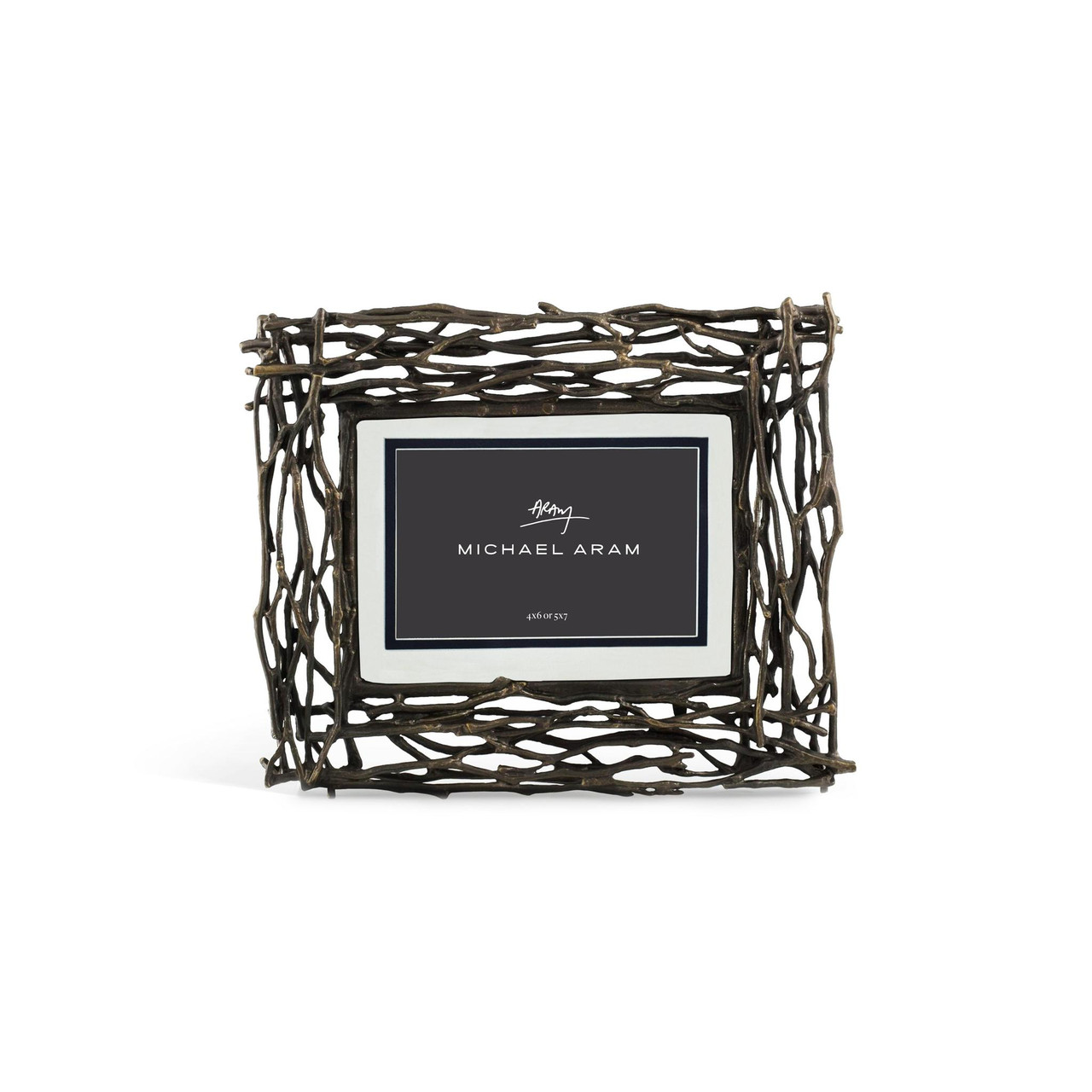 4x6 Little Lo Frame - White/Gray