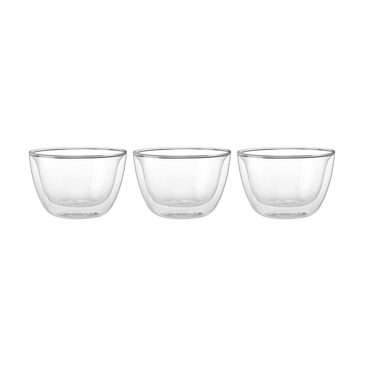 Zwilling Double Wall Glass Bowls (9.4oz) - Set of 2 - Sorrento