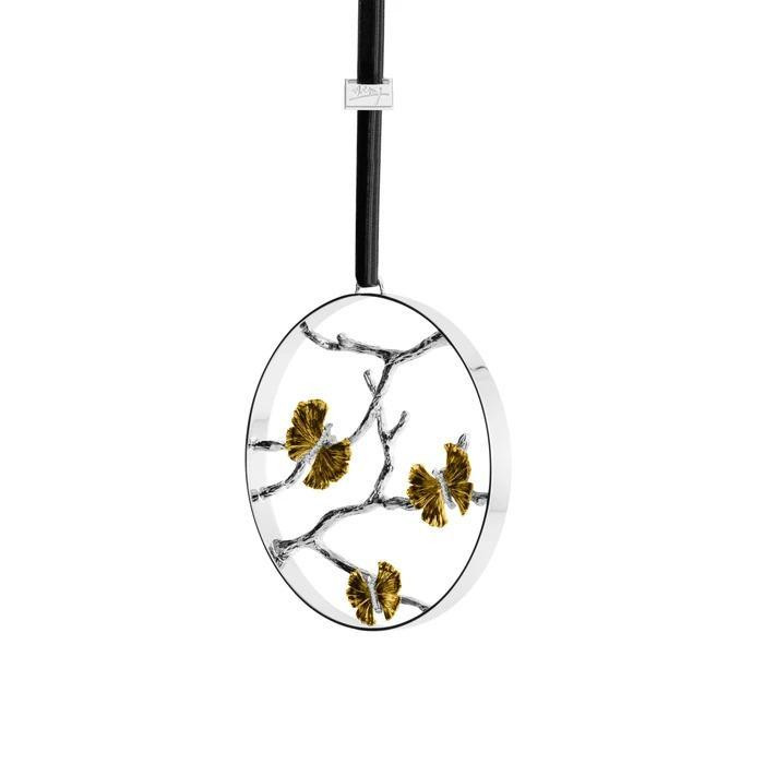 Michael Aram Butterfly Ginkgo Moongate Ornament