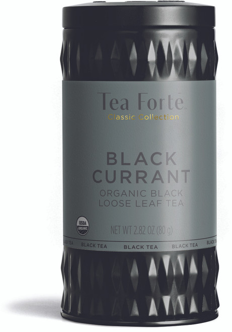 Black Currant Organic Black Loose Leaf Tea Canister