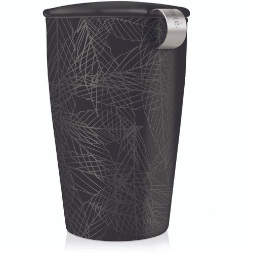 Noir Kati® Ceramic Steeping Cup & Infuser - 12 oz