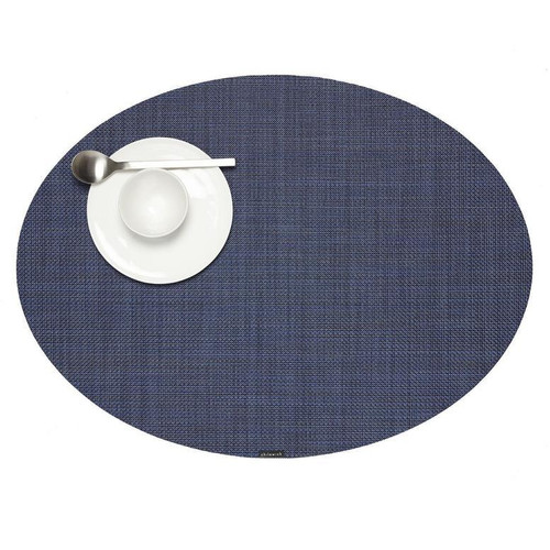 Mini Basketweave Placemat Oval, 14" x 19.25"