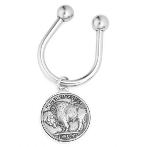 Tokens & Icons Buffalo Nickel Key Ring