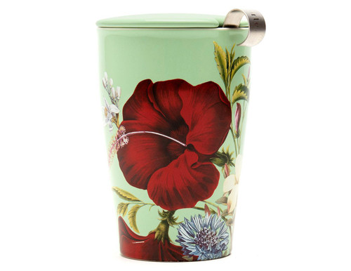 Fleur Kati® Ceramic Steeping Cup & Infuser - 12 oz