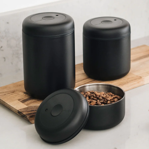 Atmos Vacuum Canisters, Matte Black