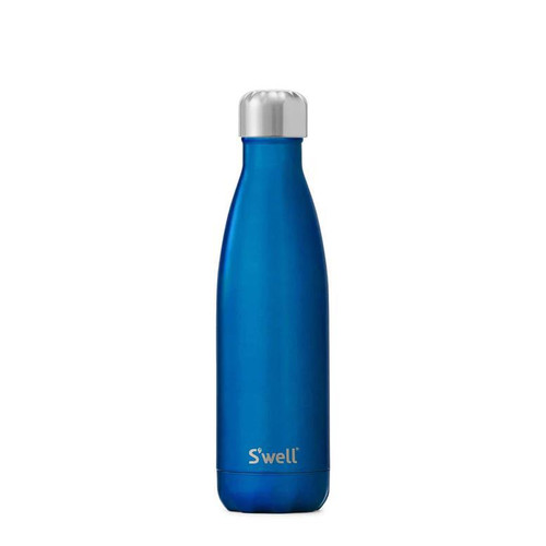 Ocean Blue Stainless Steel Water Bottle, 17 oz